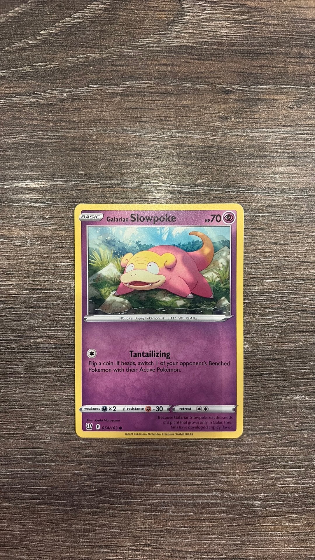 BST Galarian Slowpoke 054/163, Ophalen of Verzenden, Zo goed als nieuw
