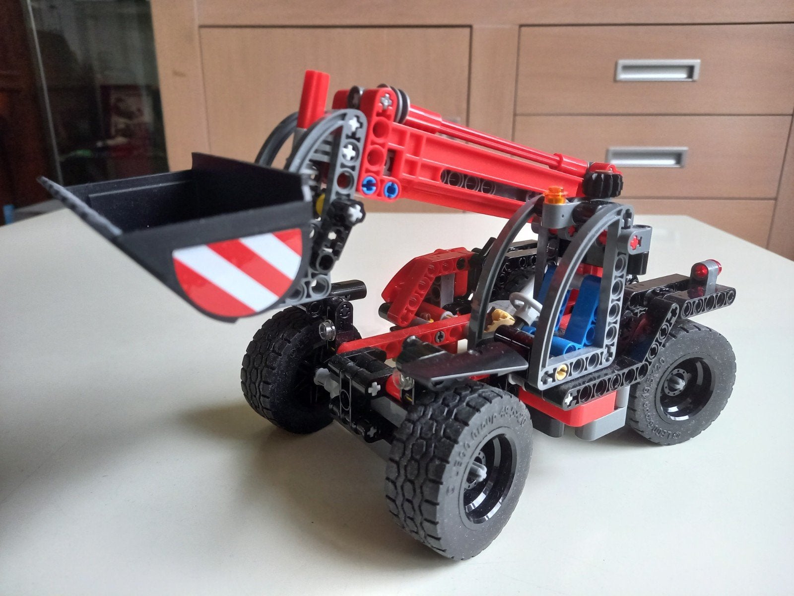 Lego Technic 42061 Telehandler, Lego, Compleet, Ophalen of Verzenden, Zo goed als nieuw