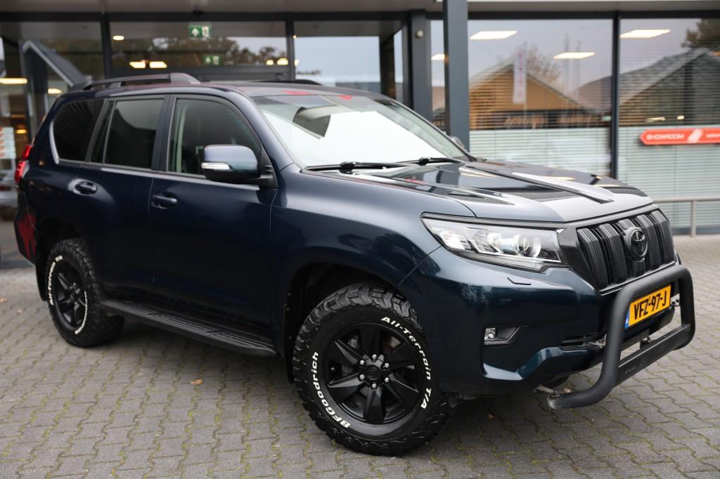 Toyota LANDCRUISER 150 2.8 D-4D 5DRS CHALLENGER A/T VAN, Auto's, Bestelauto's, Automaat, Huisgarantie, Met garantie (alle), Blauw