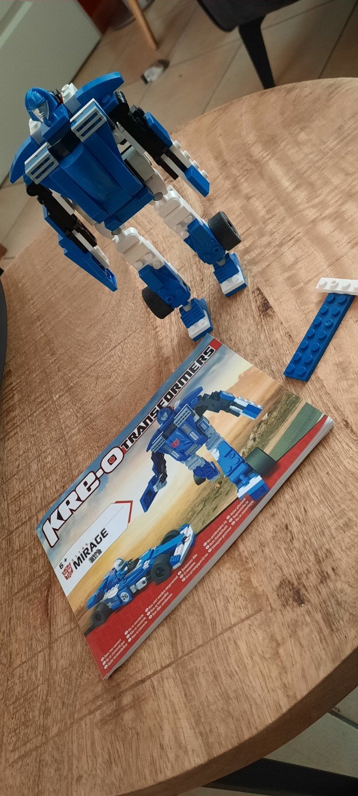 Kre-O Transformers Mirage 2-in-1 Robot & Race Auto, Ophalen of Verzenden, Gebruikt, Overige merken