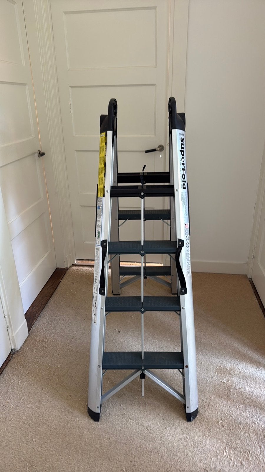 Ladder, Doe-het-zelf en Verbouw, Ophalen, Zo goed als nieuw, Ladder, Opvouwbaar of Inschuifbaar