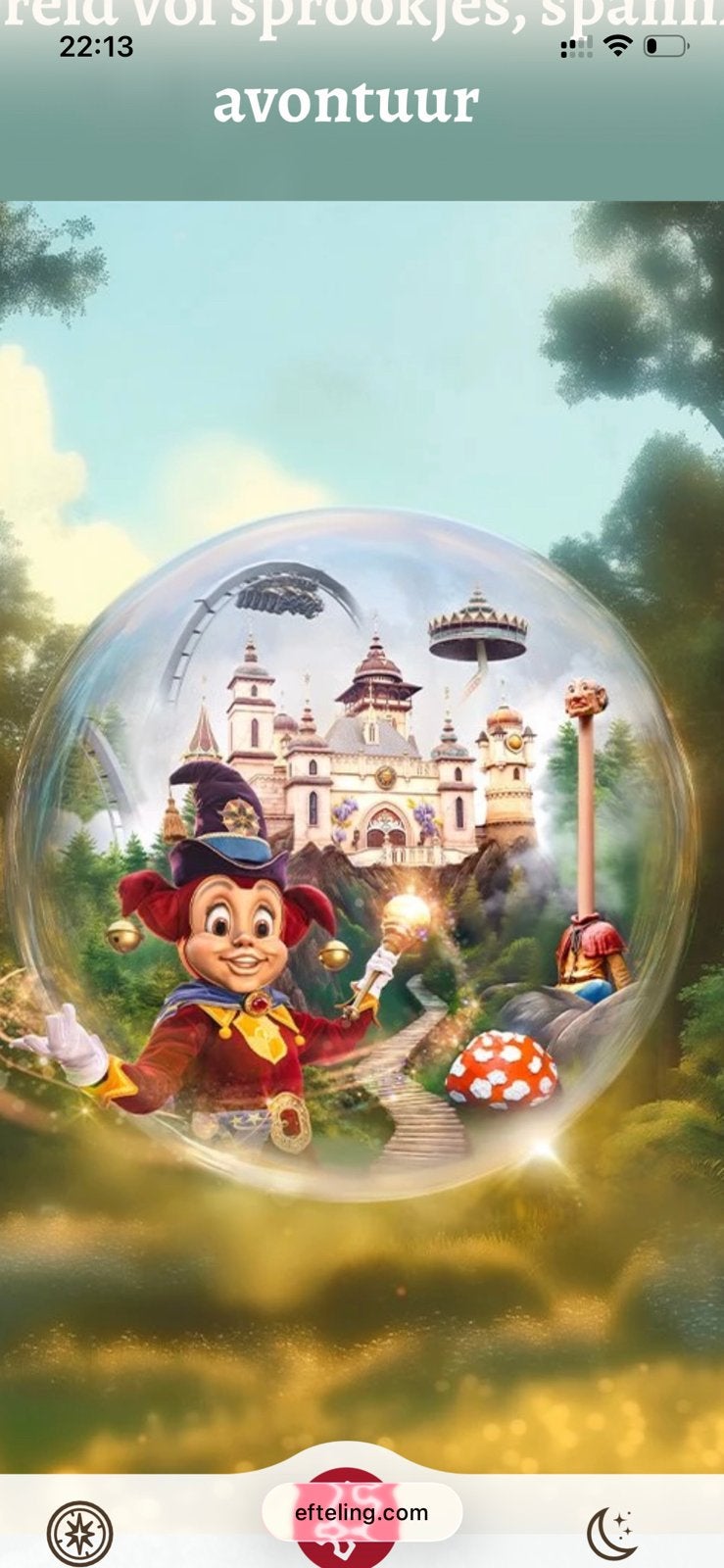 Efteling ticket voucher t/m 8nov in te wisselen, Tickets en Kaartjes, Eén persoon