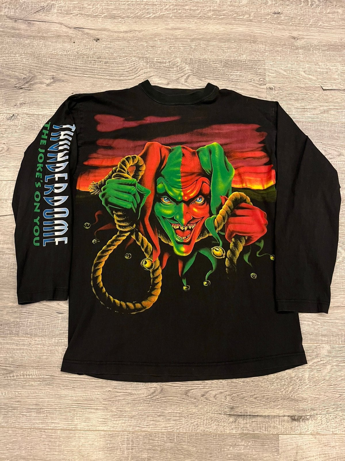 Thunderdome longsleeve, Ophalen of Verzenden, Zo goed als nieuw, Maat 56/58 (XL), Zwart