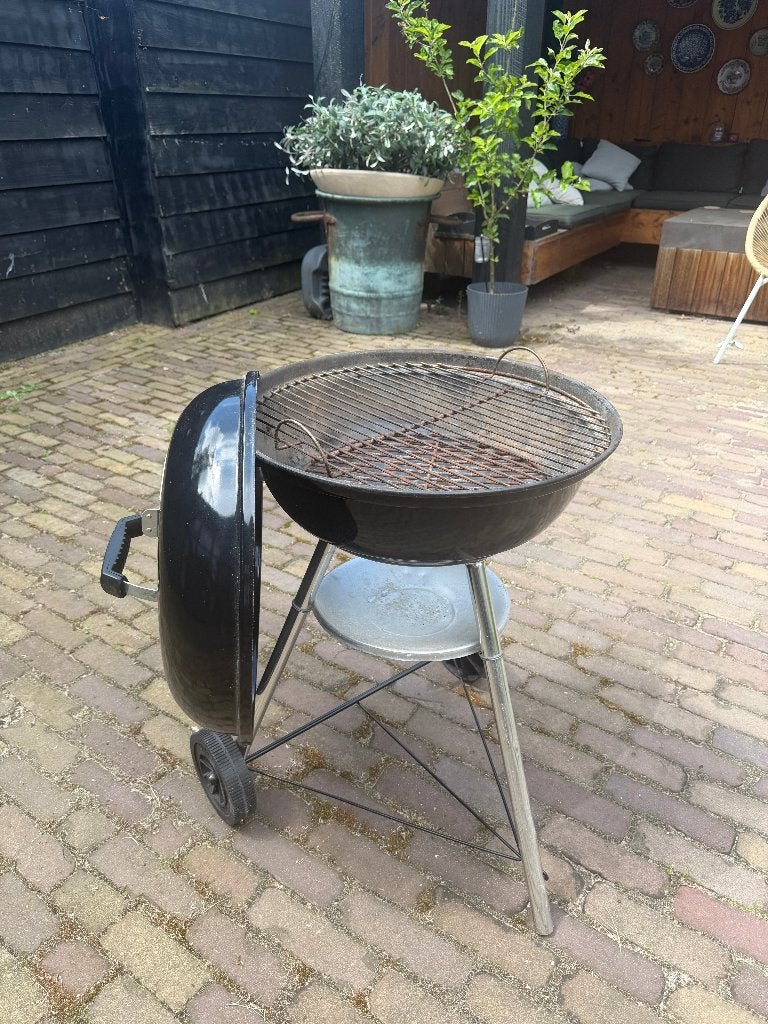 Weber houtskool BBQ met accessoires, Ophalen, Gebruikt, Webber