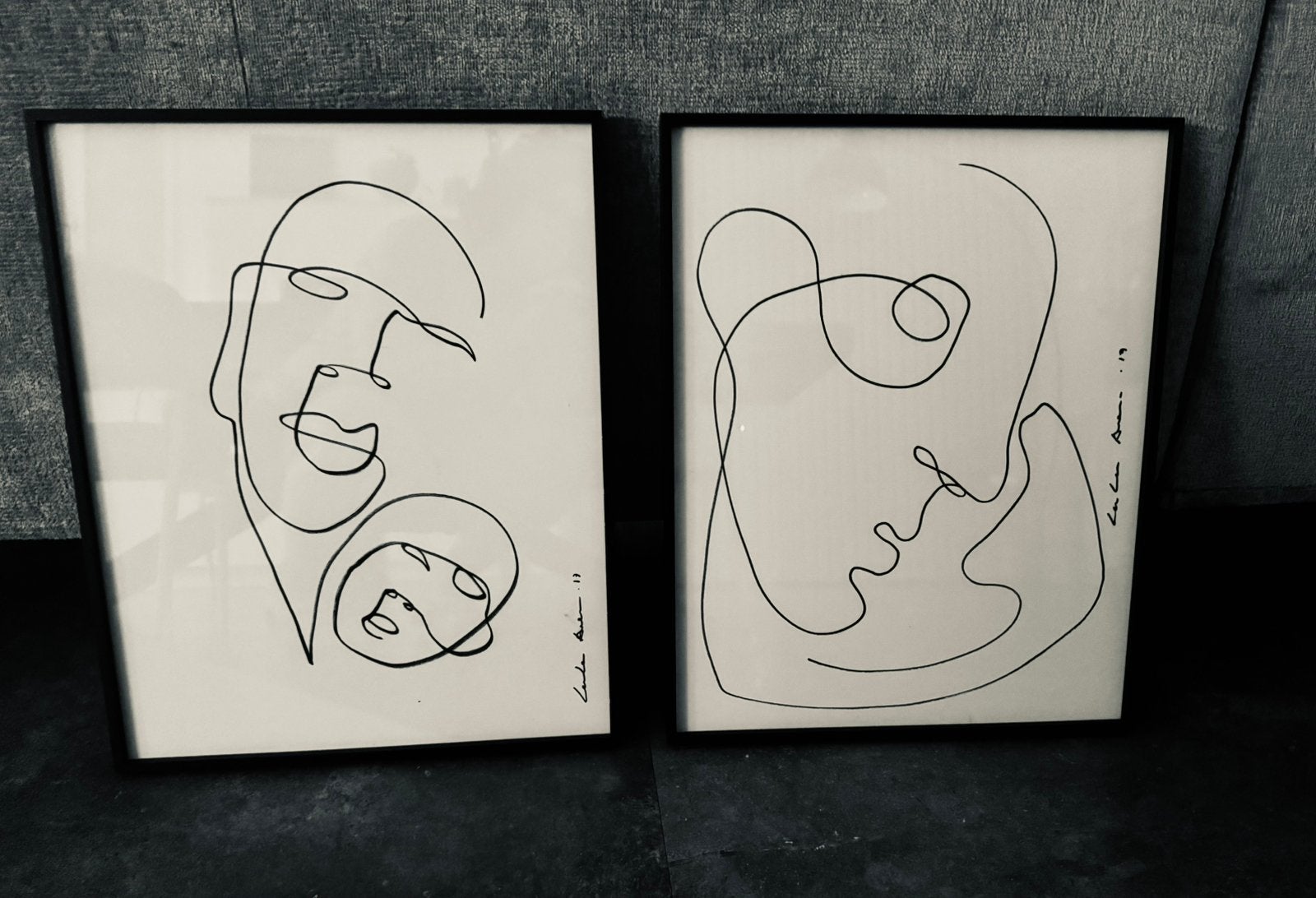 2 mooi schilderijen Loods 5, Ophalen of Verzenden, Zo goed als nieuw
