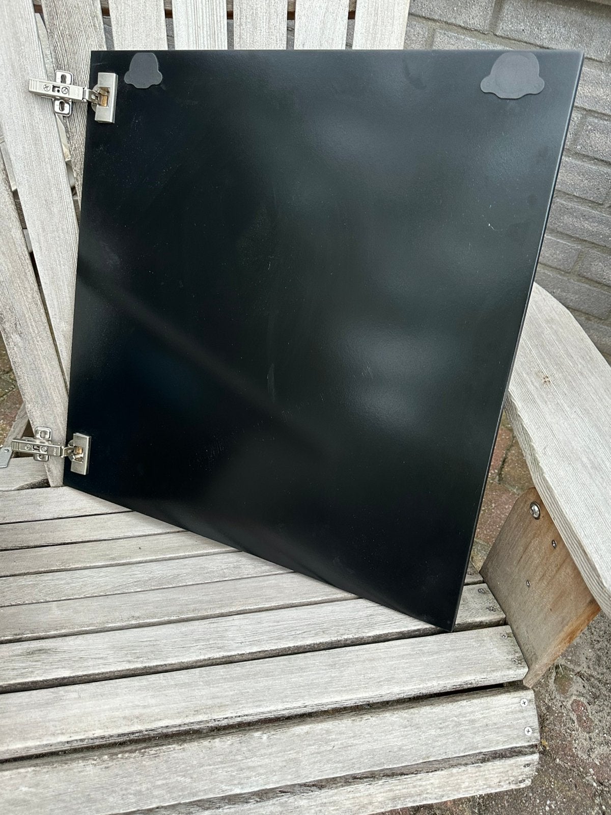 Ikea kastdeurtjes vier stuks zwart, Huis en Inrichting, Ophalen, Gebruikt, Zwart, 50 tot 100 cm