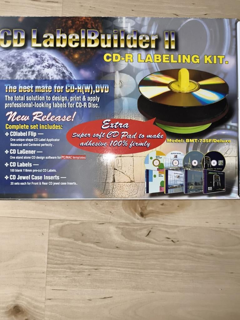 CD LabelBuilder ll, Ophalen of Verzenden
