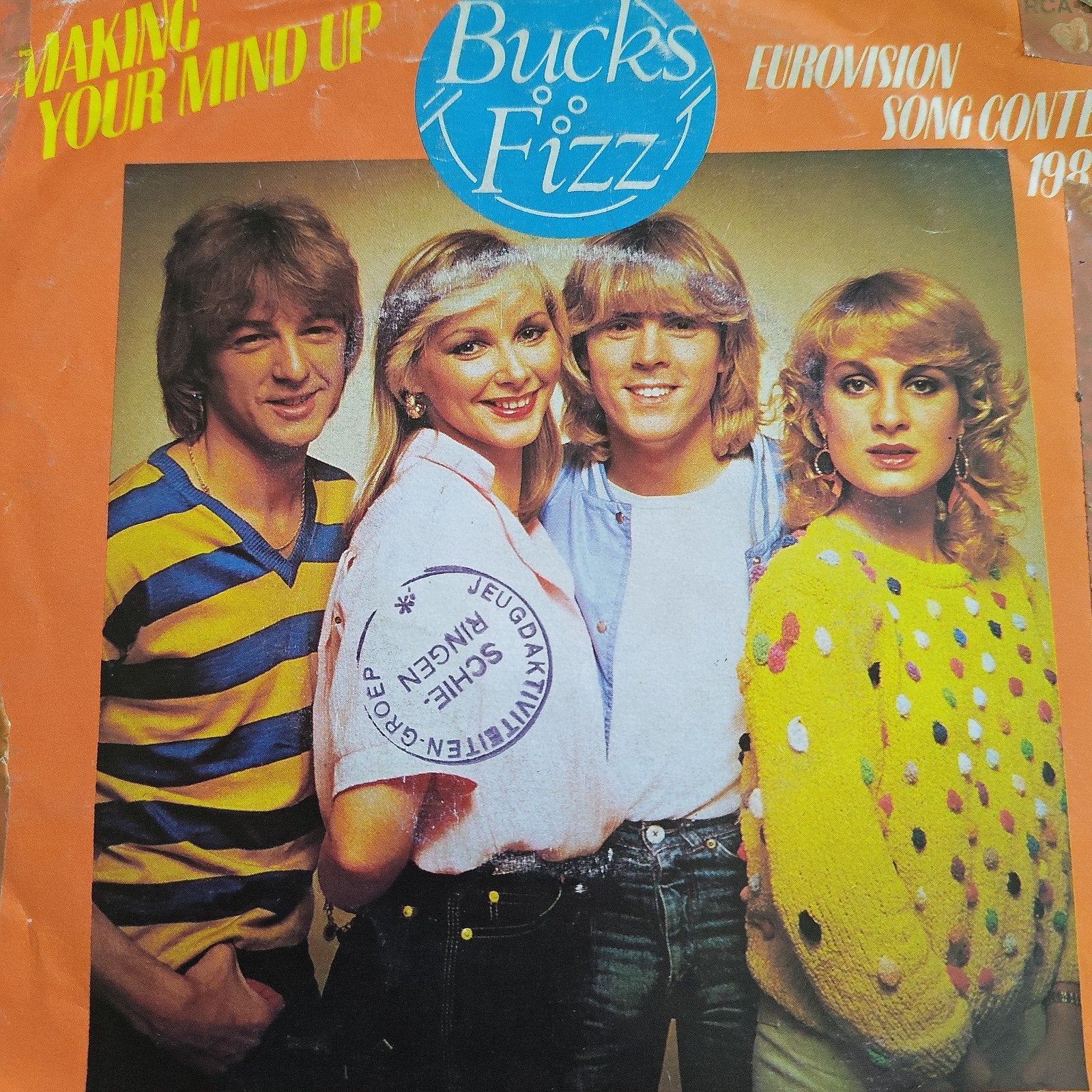 Bucks Fizz - Making Your Mind Up (Eurovision Song Contest), Cd's en Dvd's, Ophalen of Verzenden, Gebruikt, 7 inch