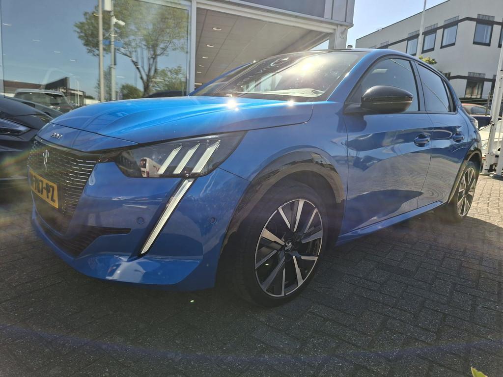 Peugeot 208 1.2 PureTech GT-Line panoramadak !, Gebruikt, 1199 cc, 1133 kg, Blauw