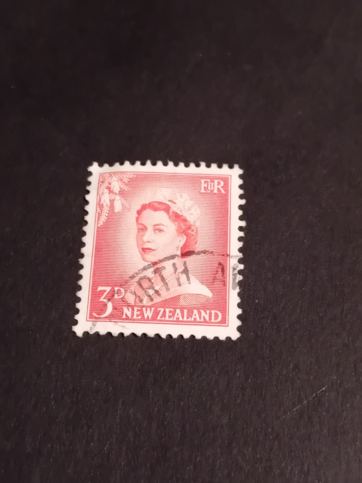 Postzegel Nieuw-Zeeland Elizabeth II 3d Gestempeld, Postzegels en Munten, Ophalen of Verzenden