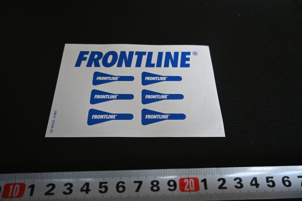 sticker FRONTLINE, Ophalen, Zo goed als nieuw