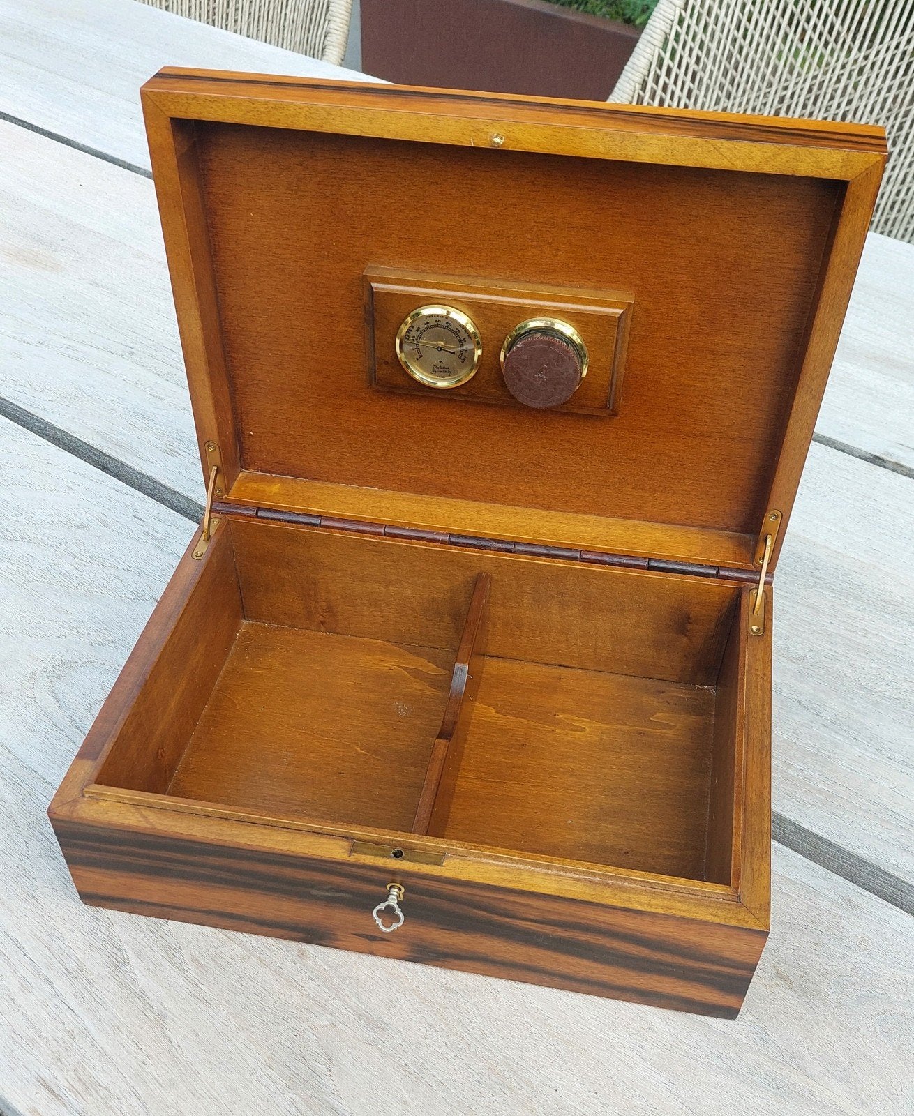 Vintage Savinelli sigarendoos humidor, Verzamelen, Ophalen of Verzenden, Gebruikt, Tabaksdoos of Verpakking