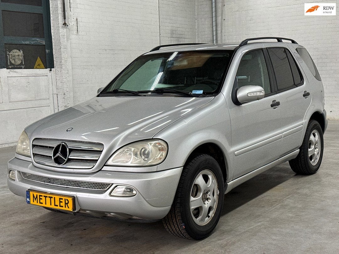 Mercedes-Benz M-klasse ML 270 CDI | Cruise control | Airco |, Auto's, Mercedes-Benz, Gebruikt, Zwart, 163 pk, Bedrijf