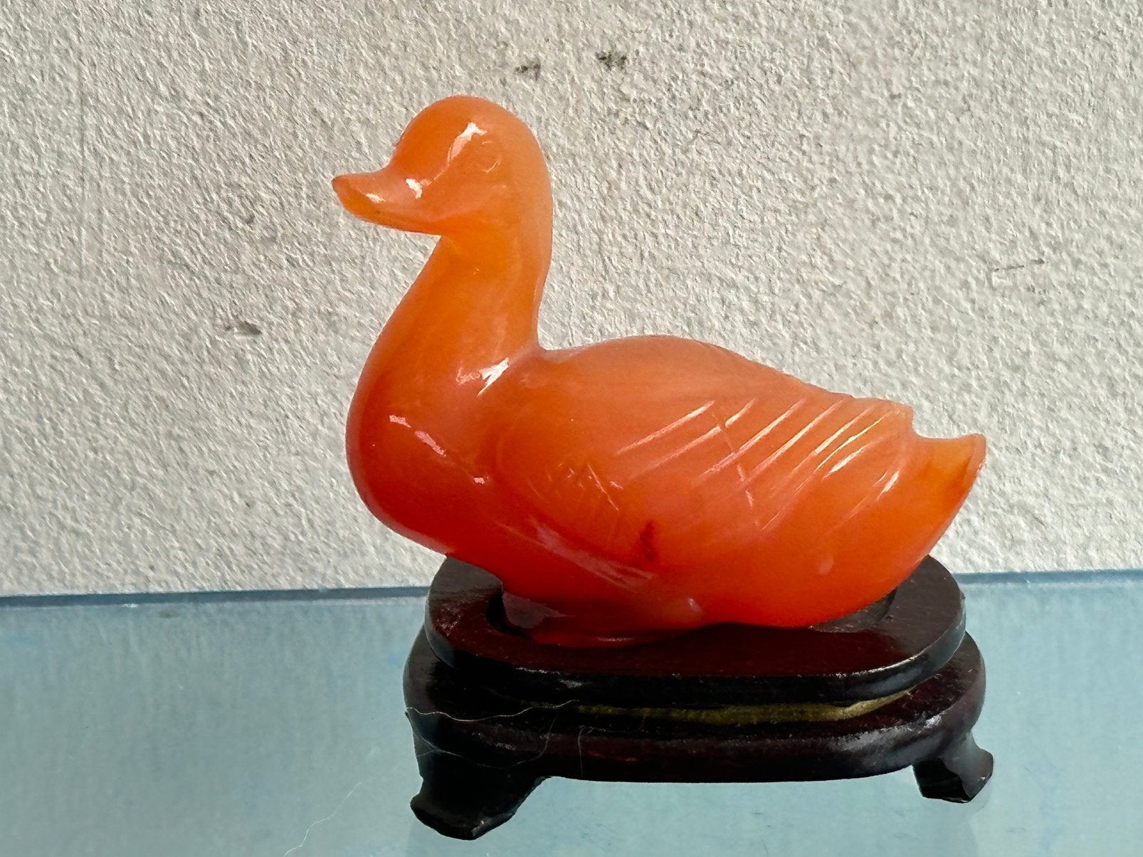 Carneool Half edelsteen Eend beedje, Ophalen of Verzenden