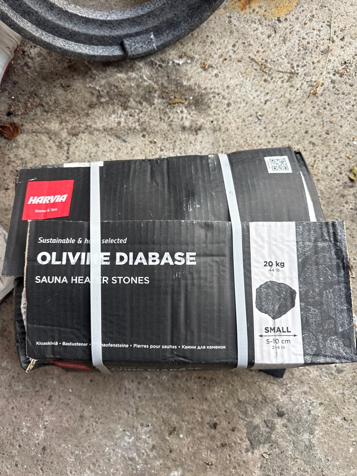 Harvia Olivine Diabase Saunakachelstenen 20kg, Ophalen, Nieuw, Fins of Traditioneel, Onderdelen