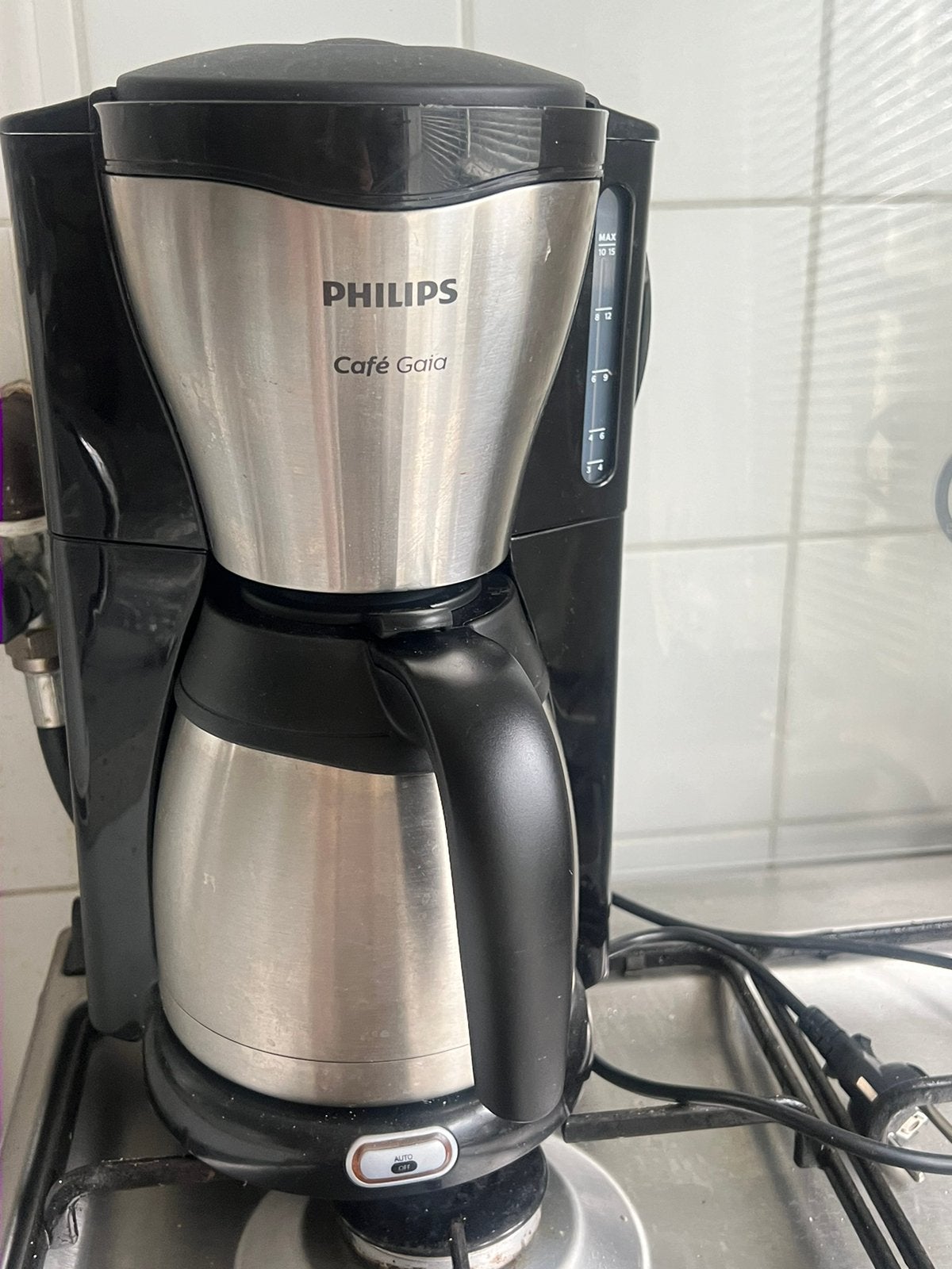 Philips Cafe Gaia, Ophalen of Verzenden, Zo goed als nieuw, Koffiemachine