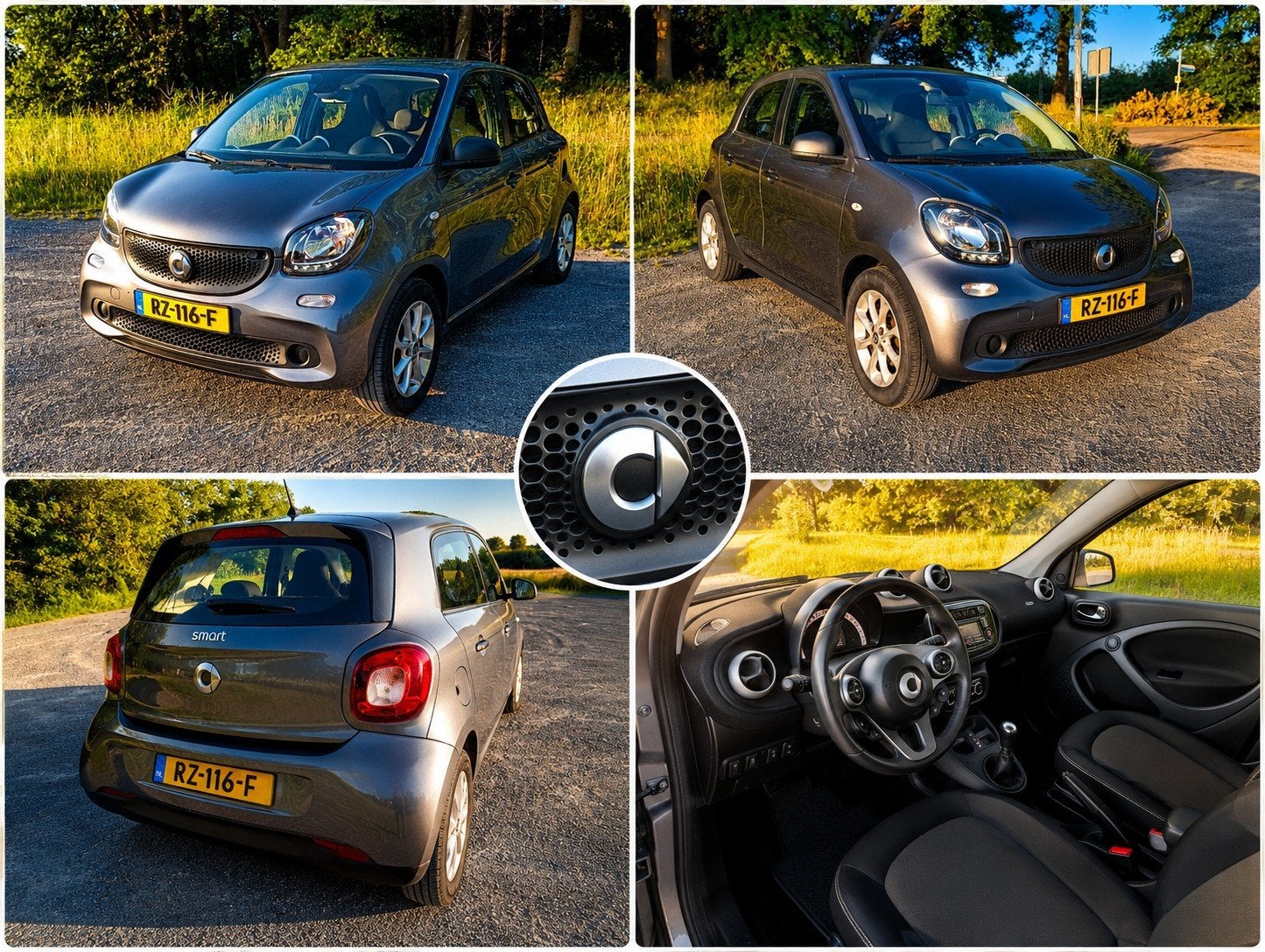 Smart ForFour 1.0 71pk S&S 2018 - 81300 km !!, Auto's, Smart, Particulier, ForFour, ABS, Benzine, C, Hatchback, Handgeschakeld