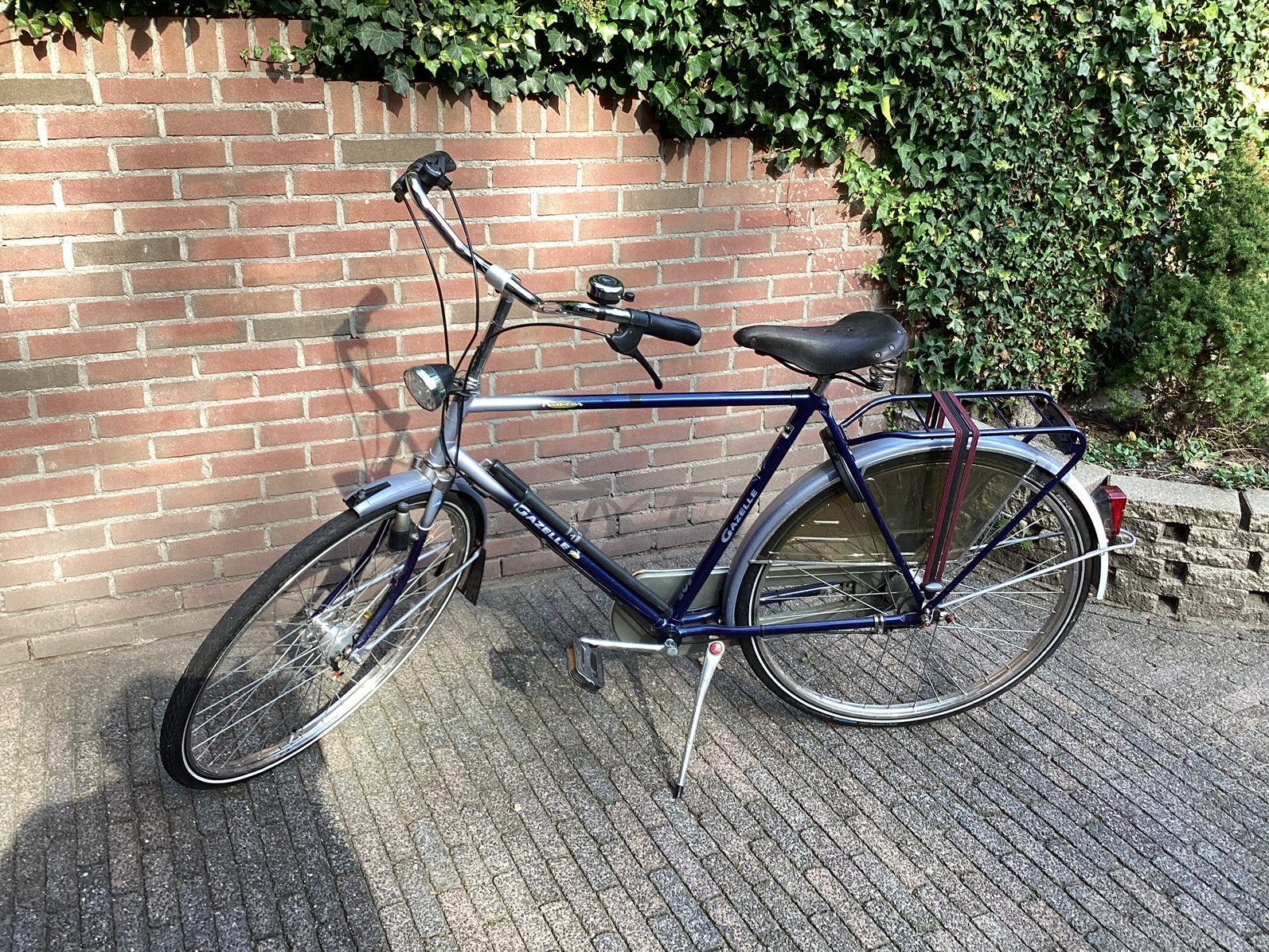 Gazelle heren fiets, Ophalen, Gebruikt, Versnellingen, 49 tot 53 cm