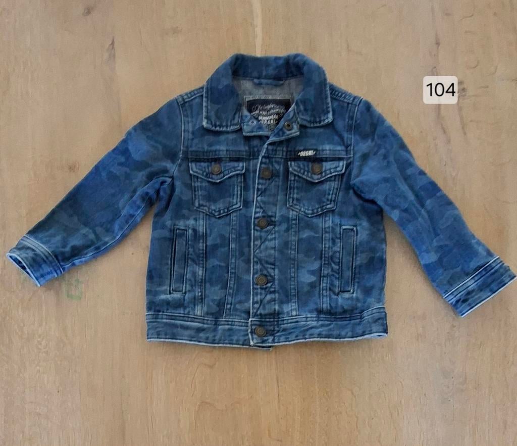 Spijkerjas maat 104, Kinderen en Baby's, Kinderkleding | Maat 104, Ophalen of Verzenden, Meisje, Jas