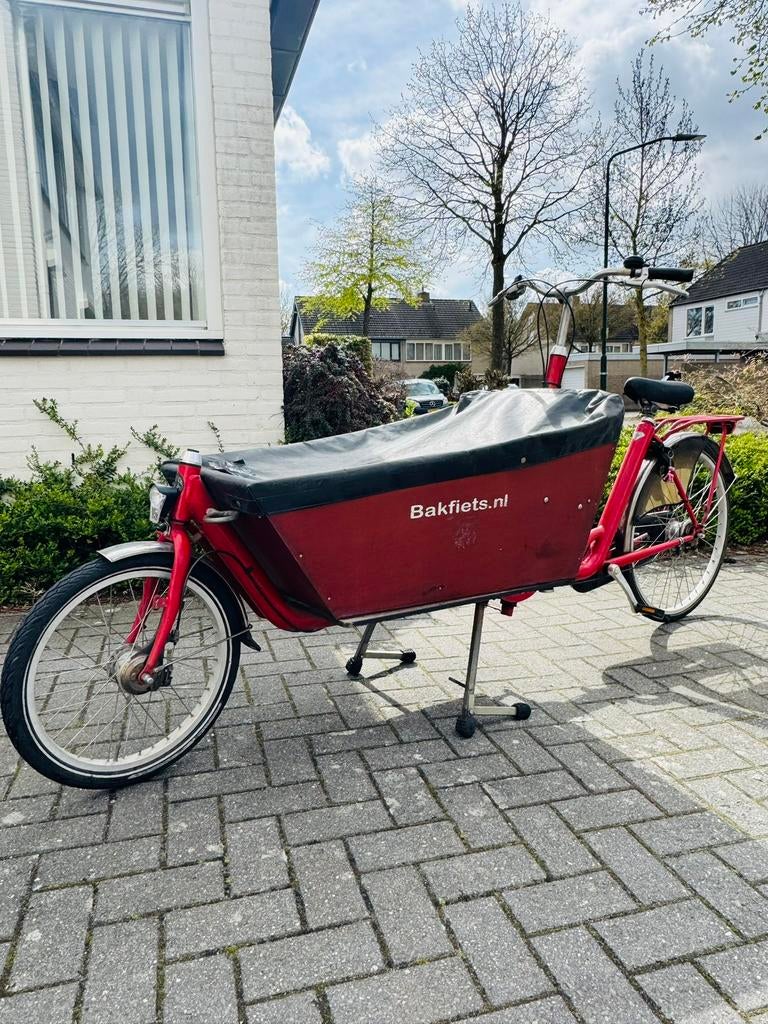 Bakfiets, Fietsen en Brommers, Fietsen | Bakfietsen, Ophalen, Gebruikt, 2 kinderen