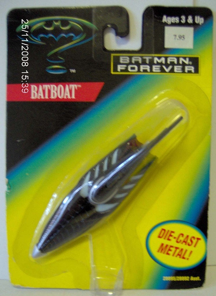 Kenner Batman Forever Series Batboat metalen model film, Verzamelen, Ophalen of Verzenden, Nieuw, Film, Beeldje, Replica of Model