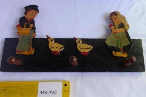 OUDE KAPSTOK NOSTALGIE * KINDEREN en Ganzen *, Antiek en Kunst, Curiosa en Brocante, Verzenden