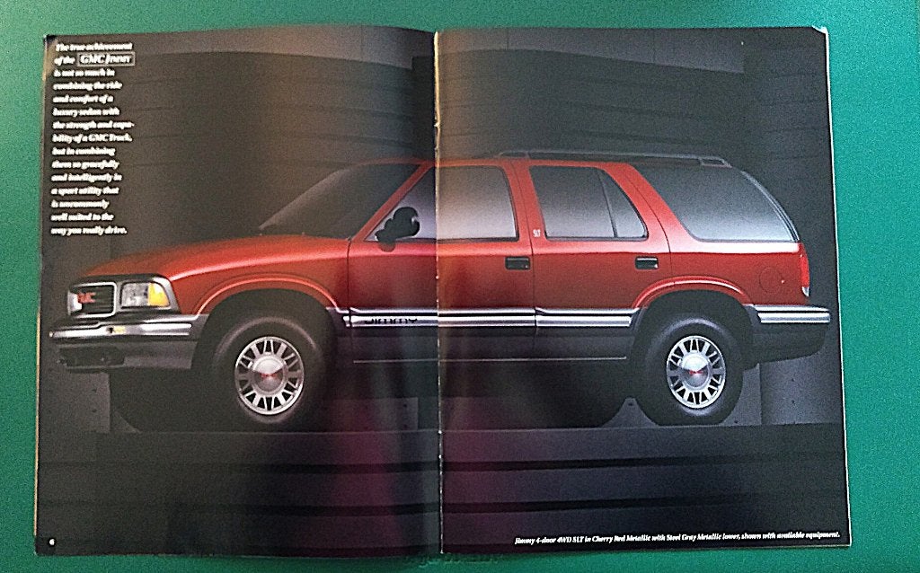 GMC Truck 1996 brochure US uitgave, Ophalen of Verzenden, Zo goed als nieuw, Overige merken