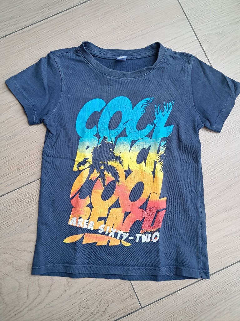 K106 Donkerblauw shirt Dopo Dopo maat 116, Gebruikt, Ophalen of Verzenden, Dopodopo, Shirt of Longsleeve