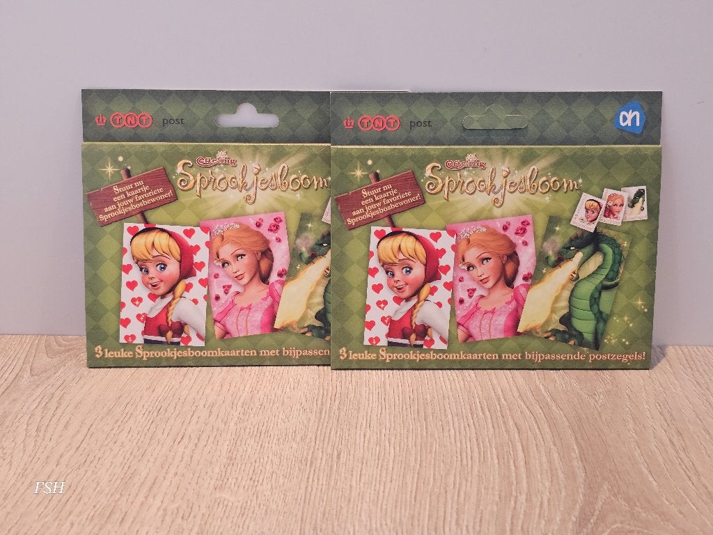 Persoonlijk hangmapje AH Efteling Sprookjesboom. Postfris., Ophalen of Verzenden, Na 1940, Postfris