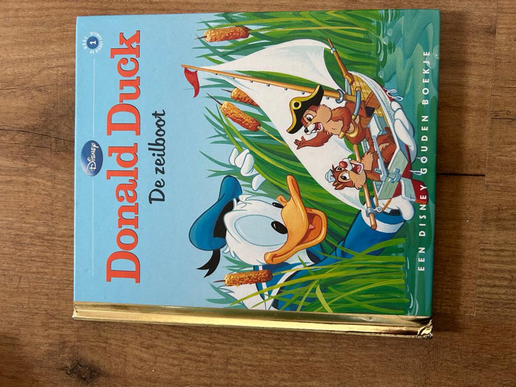 Donald Duck: De Zeilboot - Een Disney Gouden Boekje, Ophalen, Gelezen, 3 tot 4 jaar