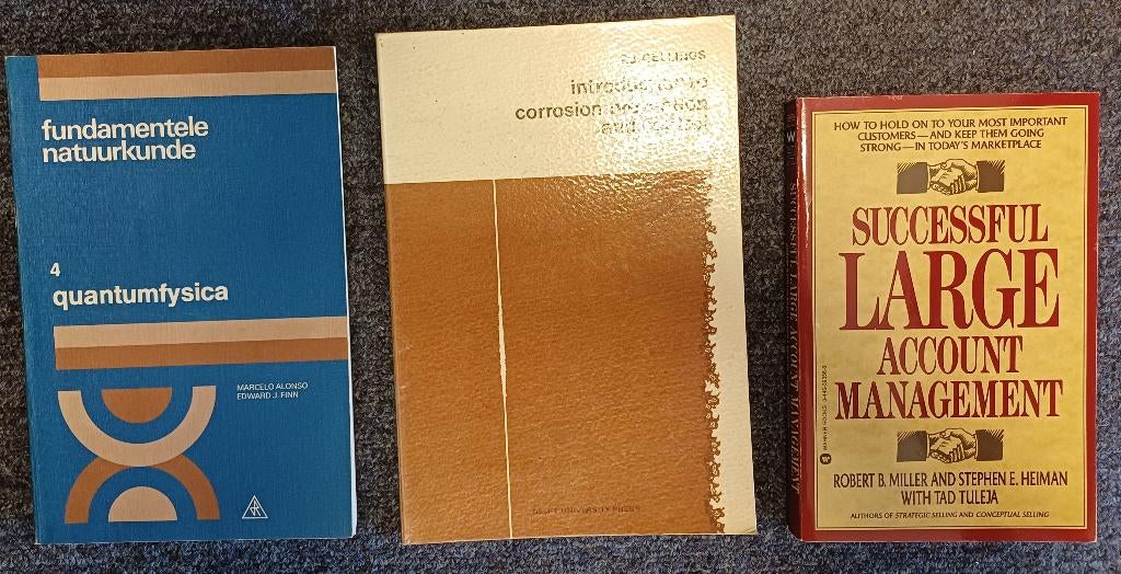 Studieboeken voor HBO Chemie, Boeken, Studieboeken en Cursussen, Ophalen, HBO, Zo goed als nieuw, Diversen