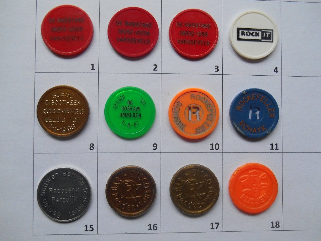 Consumptiemunten R - S LEES DE BESCHRIJVING, Ophalen of Verzenden, Overige materialen, Nederland