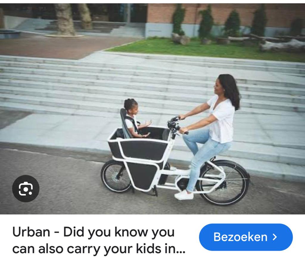 Elektrische bakfiets, Ophalen