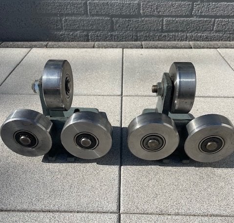 Set van twee Hofmann Balanceerblokken - Afrolblokken, Ophalen, Gebruikt