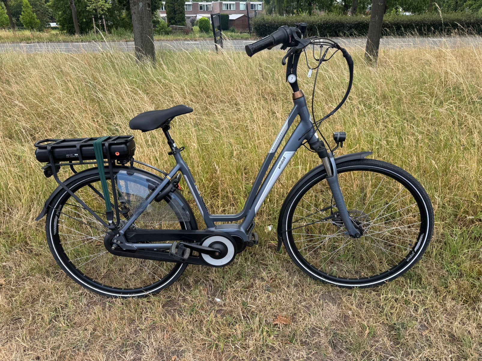Amslod Wellington Elektrische Fiets Met Garantie, Info@bafang.eu, Zo goed als nieuw, Badang, 51 tot 55 cm