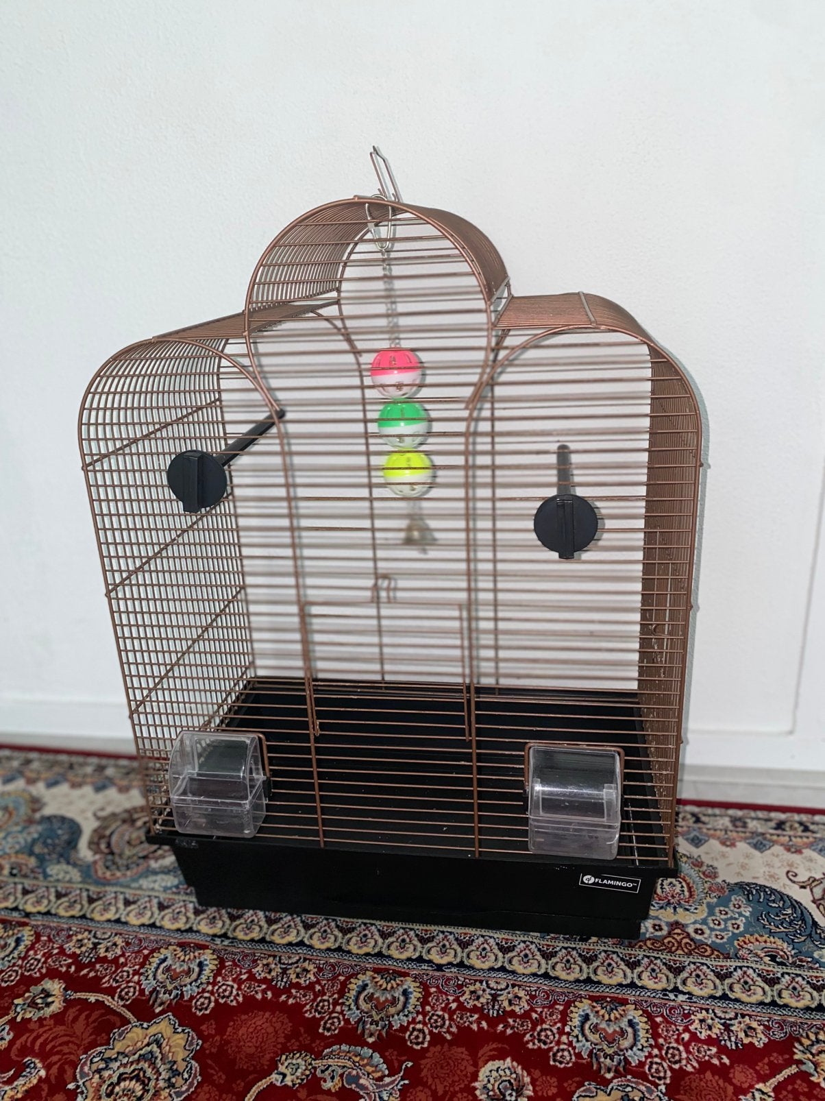 Vogelkooi, Ophalen, Zo goed als nieuw, Metaal, Vogelkooi
