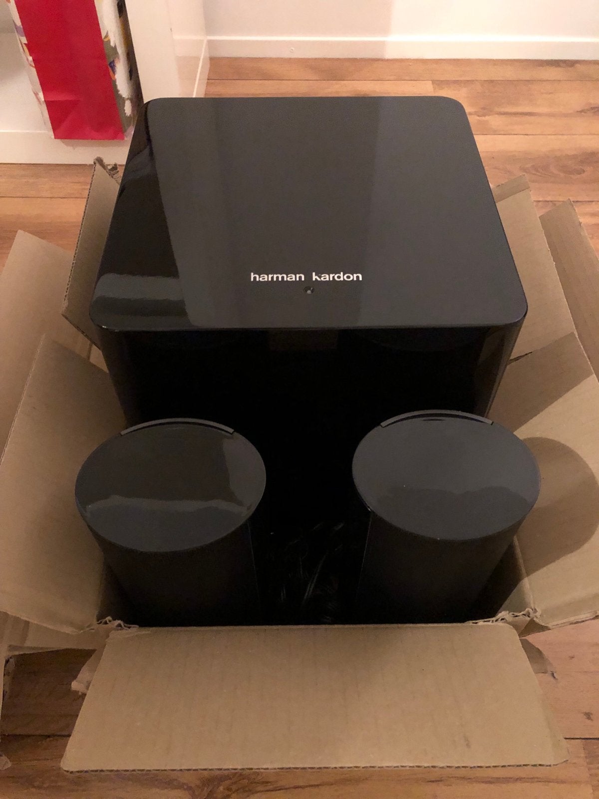 Harman Kardon HKTS 210SUB/230 2.1 Luidsprekersysteem, 2.1-systeem, 70 watt of meer, Zo goed als nieuw, Ophalen