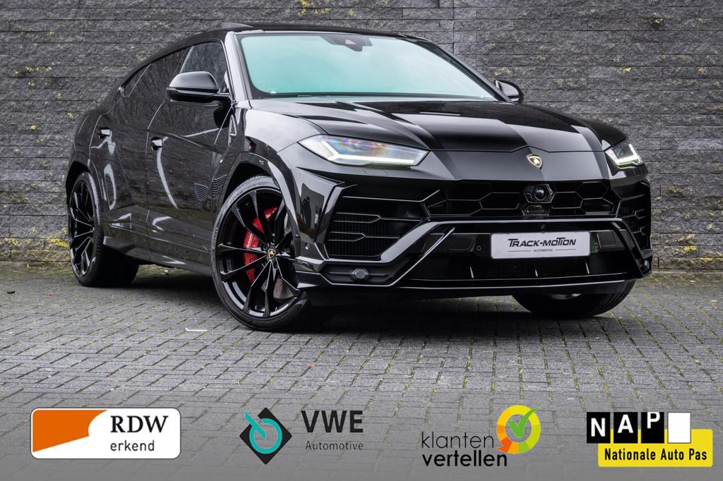 Lamborghini URUS 4.0 V8 4 zits configuratie FULL OPTIONS!, Auto's, Lamborghini, Automaat, Urus, Gebruikt, Zwart