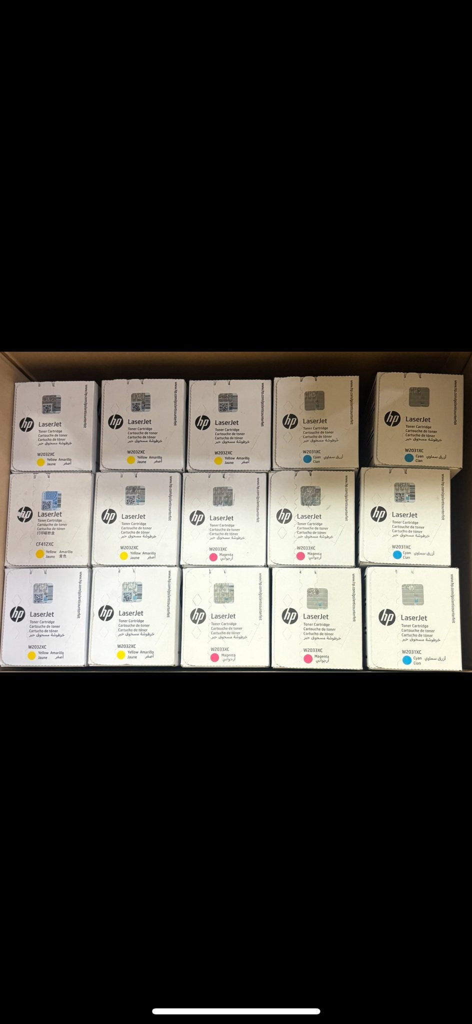 HP 415X Toner Cartridges - 15 stuks - Nieuw in doos, Computers en Software, Printers, Ophalen of Verzenden, Nieuw