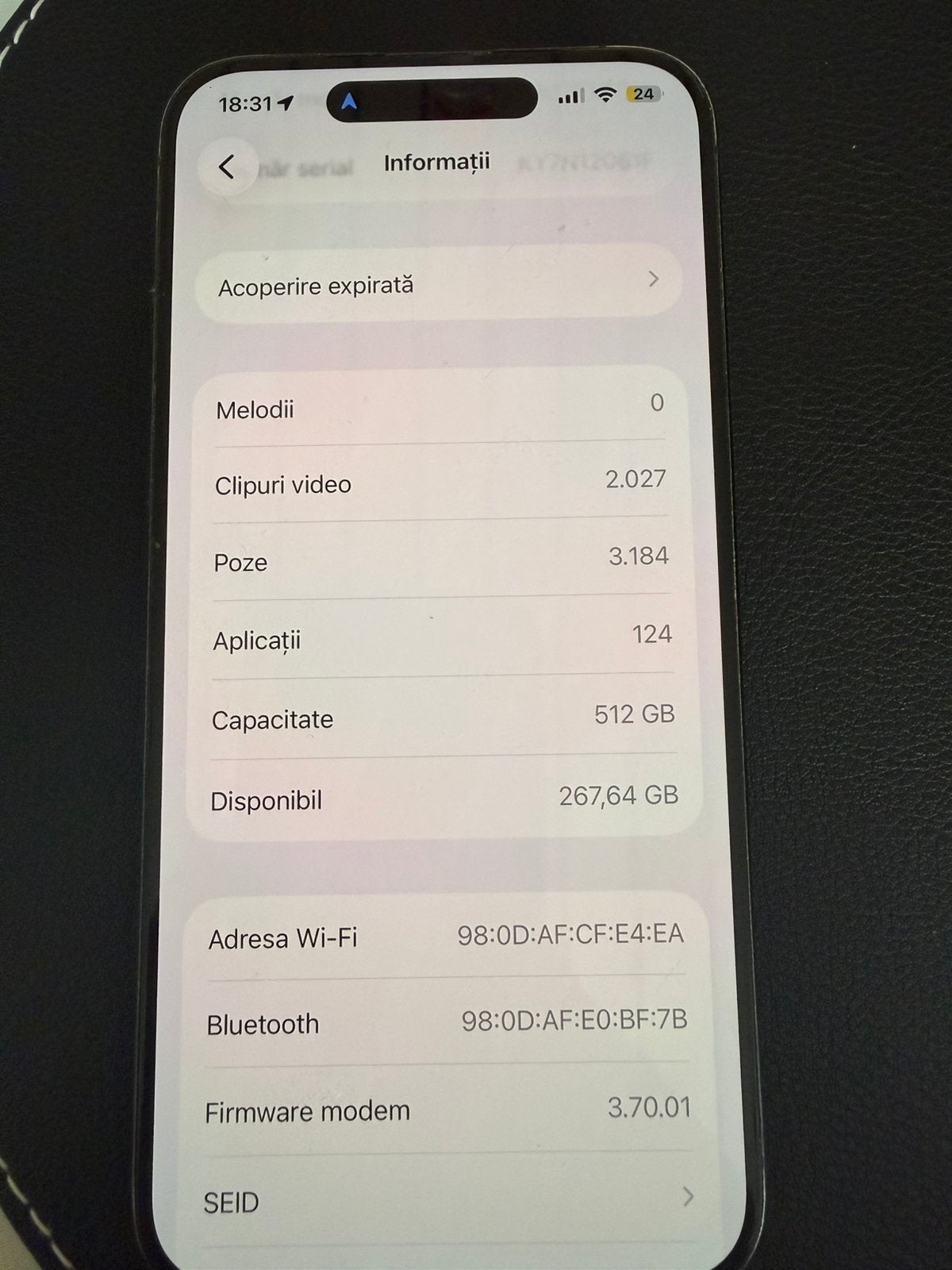 Iphone 15 pro max 512, 512 GB, Zwart, IPhone 15 Pro Max, Ophalen of Verzenden