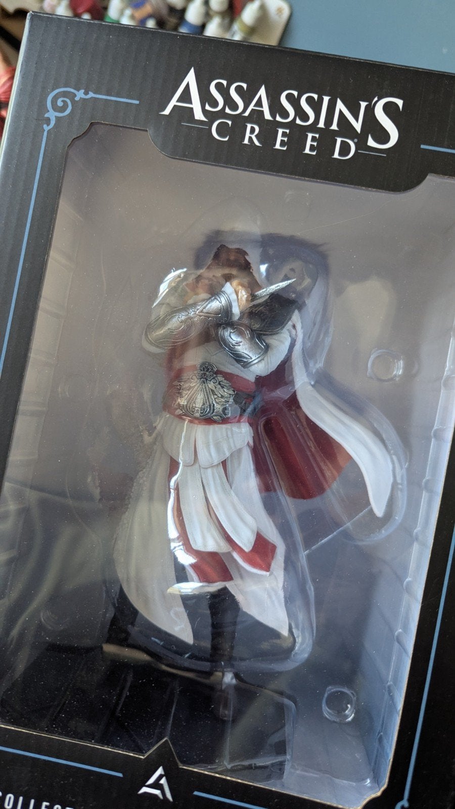 Assassin's Creed Brotherhood Animus Ezio Figuur, Verzamelen, Ubisoft, Zo goed als nieuw, Support@ubisoft.com, 2 Cité du Retiro, 75008 Parijs, Frankrijk