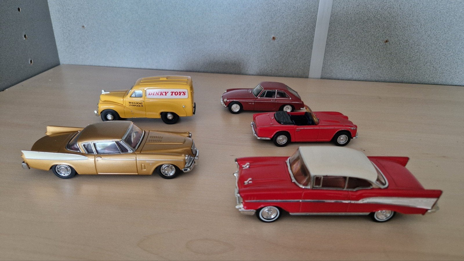 Dinky Toys en Matchbox modelauto's - Set van 5, Ophalen of Verzenden