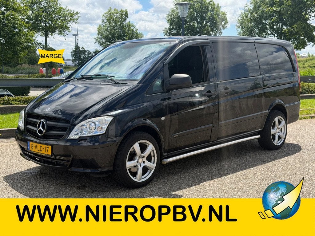 Mercedes-Benz Vito 122CDI L2H1 3.0L V6 Dubbelcabine Automaat, Auto's, Automaat, Euro 5, Achterwielaandrijving, Gebruikt
