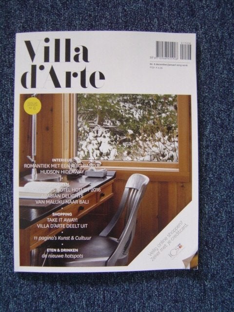 tijdschrift Villa d'Arte nr 6 december/januari 2015/2016, Boeken, Ophalen of Verzenden, Zo goed als nieuw