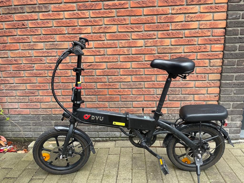 DYU Opvouwbare Elektrische Fiets - Compact en Handig, Overige merken, Gebruikt, Ophalen of Verzenden, Minder dan 47 cm