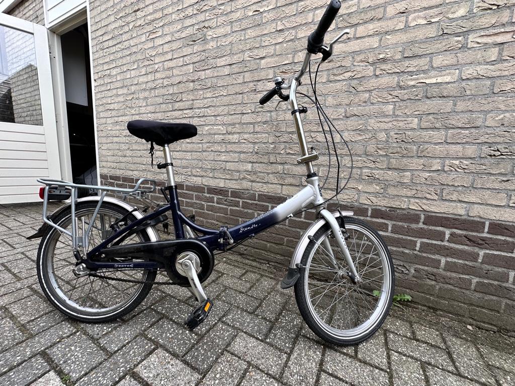 Vouwfiets Ventos, Gebruikt, Versnellingen, Totaal opvouwbaar, Ophalen
