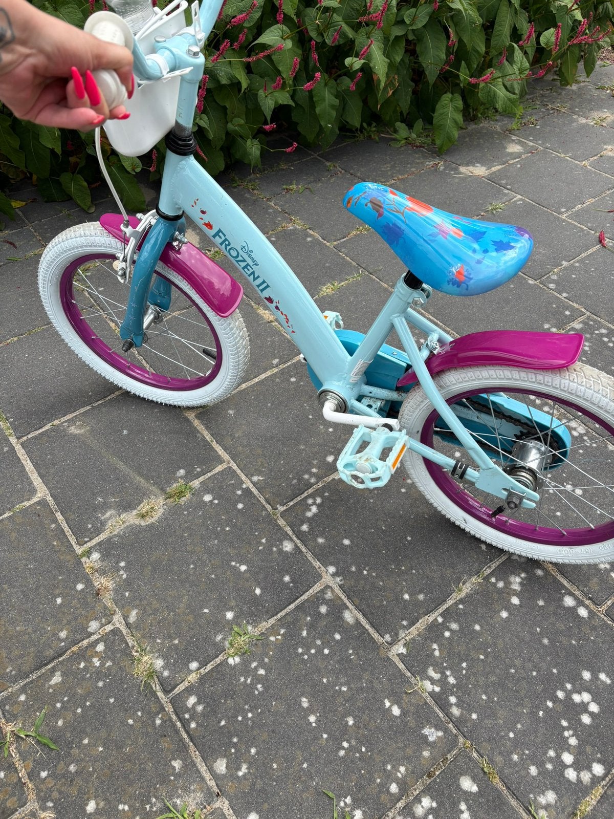 Frozen fiets 16 inch, Ophalen, Zo goed als nieuw, 16 inch