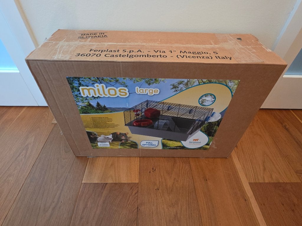 FERPLAST Hamsterkooi Milos Large NIEUW!, Kooi, Hamster, Ophalen, Minder dan 60 cm