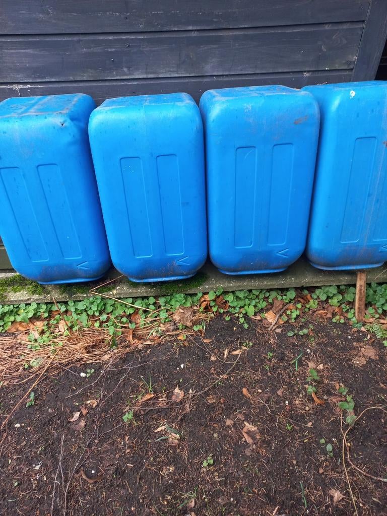 Kunststof tonnetjes, Minder dan 75 liter, Ophalen