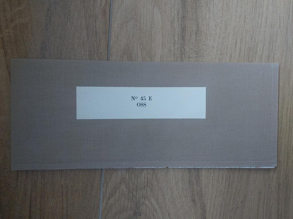 45E Oss Beghem Geffen Vinkel Heesch stafkaart uit 1967, Topografische Dienst Nederland, Ophalen of Verzenden, 1800 tot 2000, Nederland